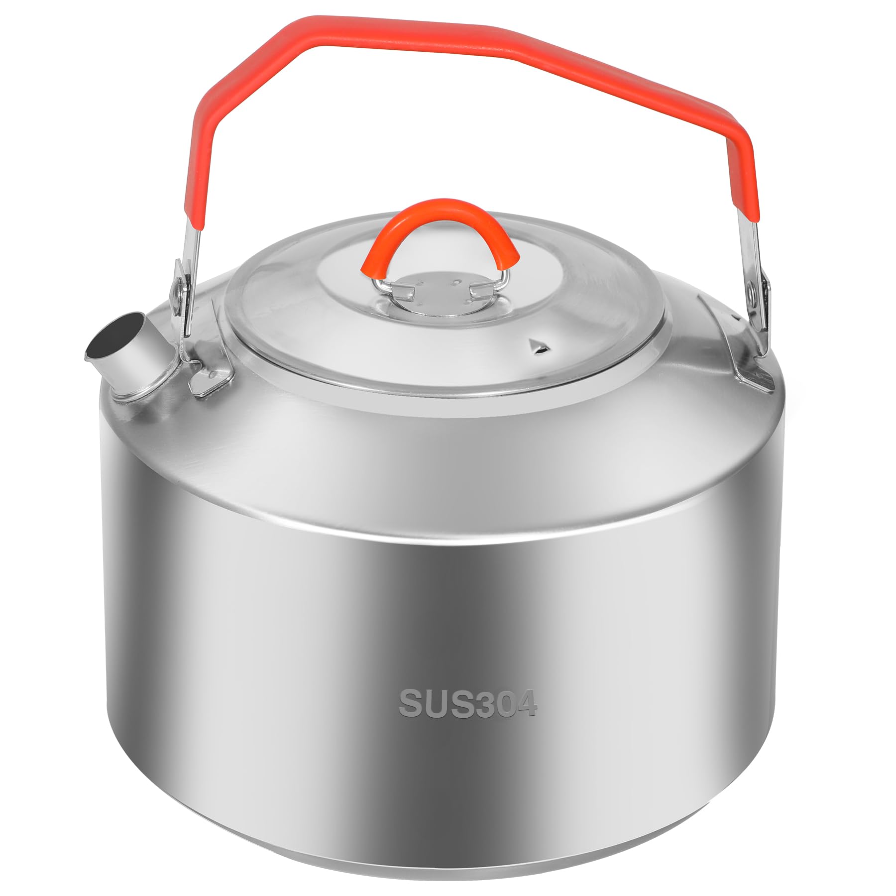 Amazon.com: REDCAMP 1.6L Outdoor Camping Kettle, Lightweight